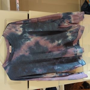 Tie-dye crewneck